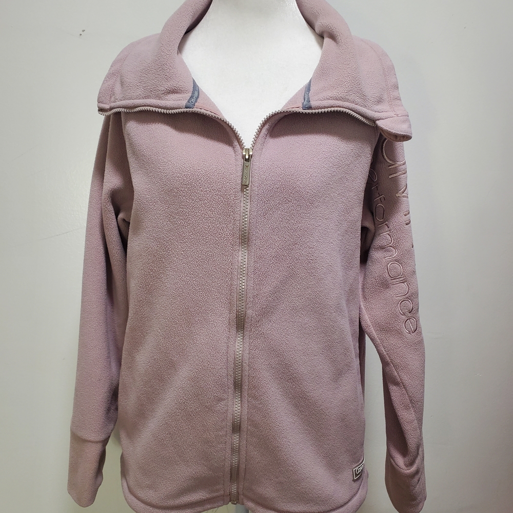 Calvin Klein Light Pink Fleece Ski Jacket
